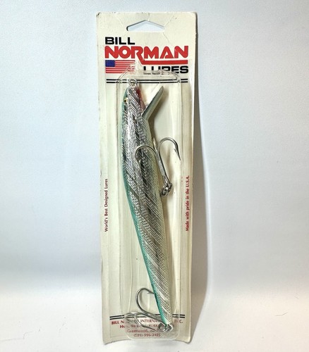 Vintage Bill Norman 7” Blue Fin BF-03 Saltwater Fishing Lure