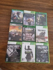 9 Microsoft Xbox 360 & Xbox 1 Games Lot Collection Call Of Duty & A Lot More