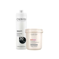 Cadiveu Buriti Highlights Bleaching Powder 500g + 30 Volume Developer 900ml