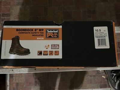Timberland Pro Mens 10.5 Work Boots Boondock 8  Composite Toe