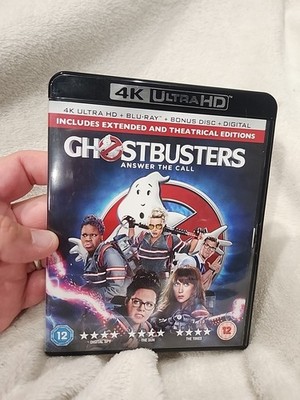 Ghostbusters - Answer The Call (2016) VGC 4K Ultra HD BLU RAY - Works