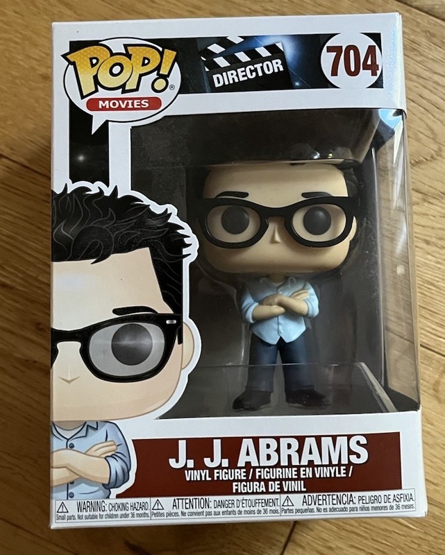 Funko Pop Directors – J.J. Abrams #704 – Unopened