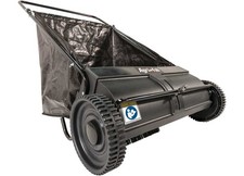 Agri-Fab 45-0218 Balayeuse de pelouse poussée, 26", roues en plastique, noir