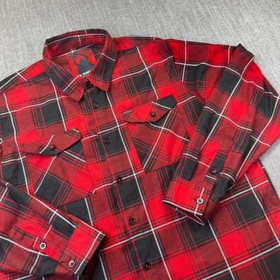 Dixxon Flannel Shirt The Chainsaw Friday March 13th 2020 Mens 2x Red Outdoor