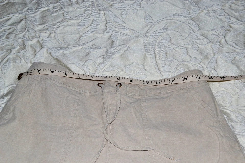 Two Pairs – Edinburgh Wool Mill Cream Trousers – Size 12 – 100% Cotton - Image 3 of 4