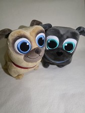 Lot Of 2 Disney Jr Puppy Dog Pals Bingo and Rolly Plush Stuffed Animals 11