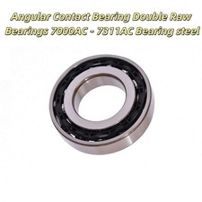 Image of Angular Contact Bearing Double Raw Bearings 7000AC - 7311AC Bearing steel