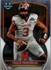 2022 Bowman University Chrome #3 Taulia Tagovailoa