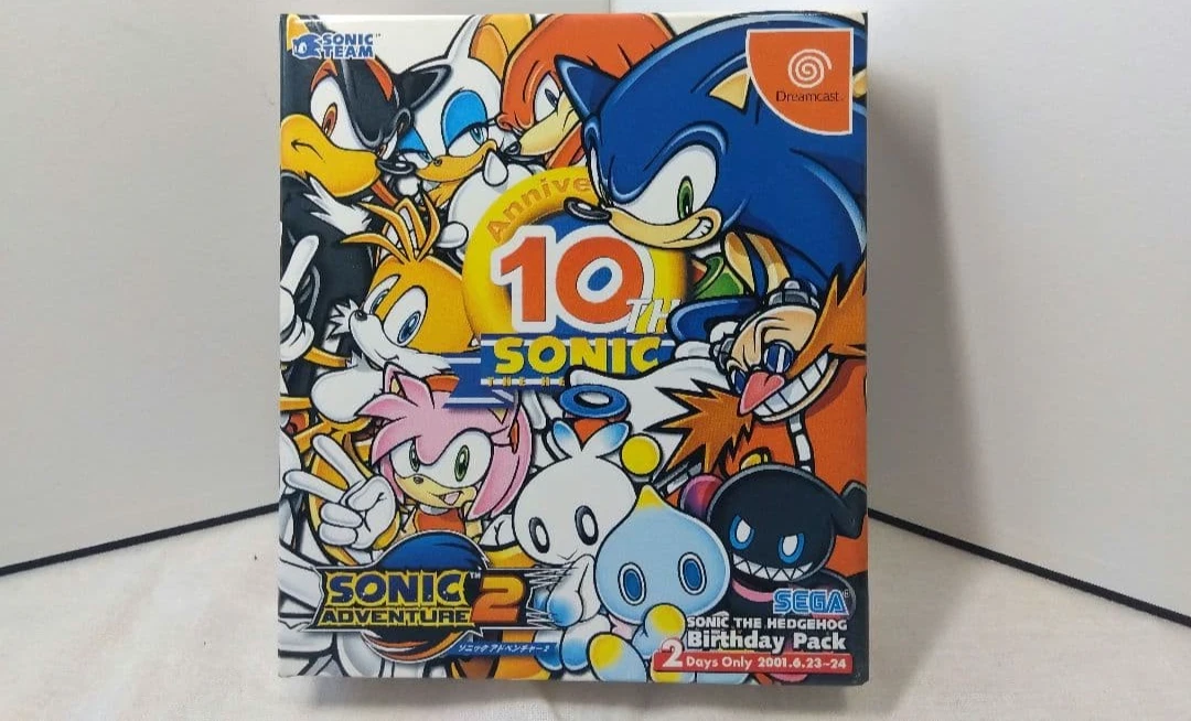 SONIC ADVENTURE 2 – Flyer Publicitaire / Handbill Japonais – SEGA Dreamcast – ORIGINAL