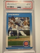 1987 Fleer Update - Greg Maddux #U-68 for sale | eBay