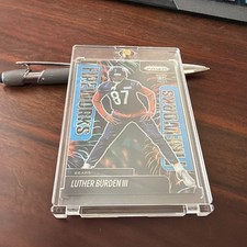 2025 Panini Prizm Luther Burden III RC /99 SS Chicago Bears⭐️Rookie WR blue ice 