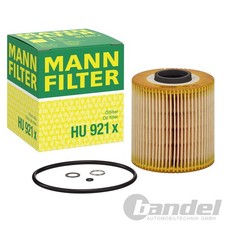 MANN ÖLFILTER HU921X passend für BMW 3er E30 E36 5er E34 316 I - 318 I Benzin