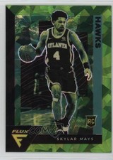 2020 Flux Rookies Fanatics Factory Set Green Cracked Ice Prizm Skylar Mays 3g6