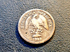 1904 MEXICO 🇲🇽 SILVER 5 CENTAVOS 14MM 1.34GRAMS dig obverse — photo 1