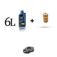 Set ÖLfilter Und 6L FüR Renault Trafic III 1.6 DCI 70Kw Von 2015