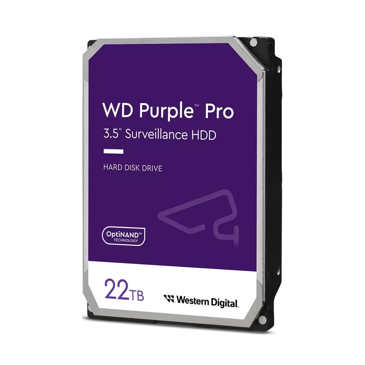 Western Digital Purple Pro 3.5"" 22 TB Serial ATA III
