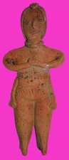 Pre Columbian Authentic Artifact Pretty Lady Tomb Figure Colima Mexico COA 17