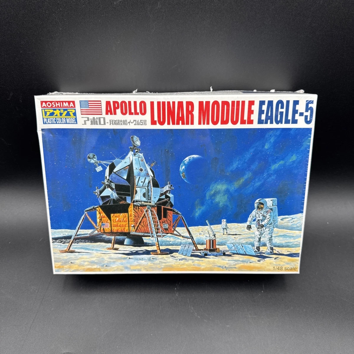 1/48 Apollo 11 Lunar Module Eagle-5 Aoshima #047491 Factory Sealed