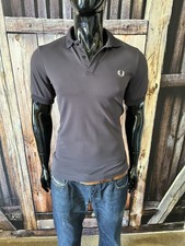 Fred Perry Sportswear SS Off Purple Performance Polo Shirt Size Small Slim Fit