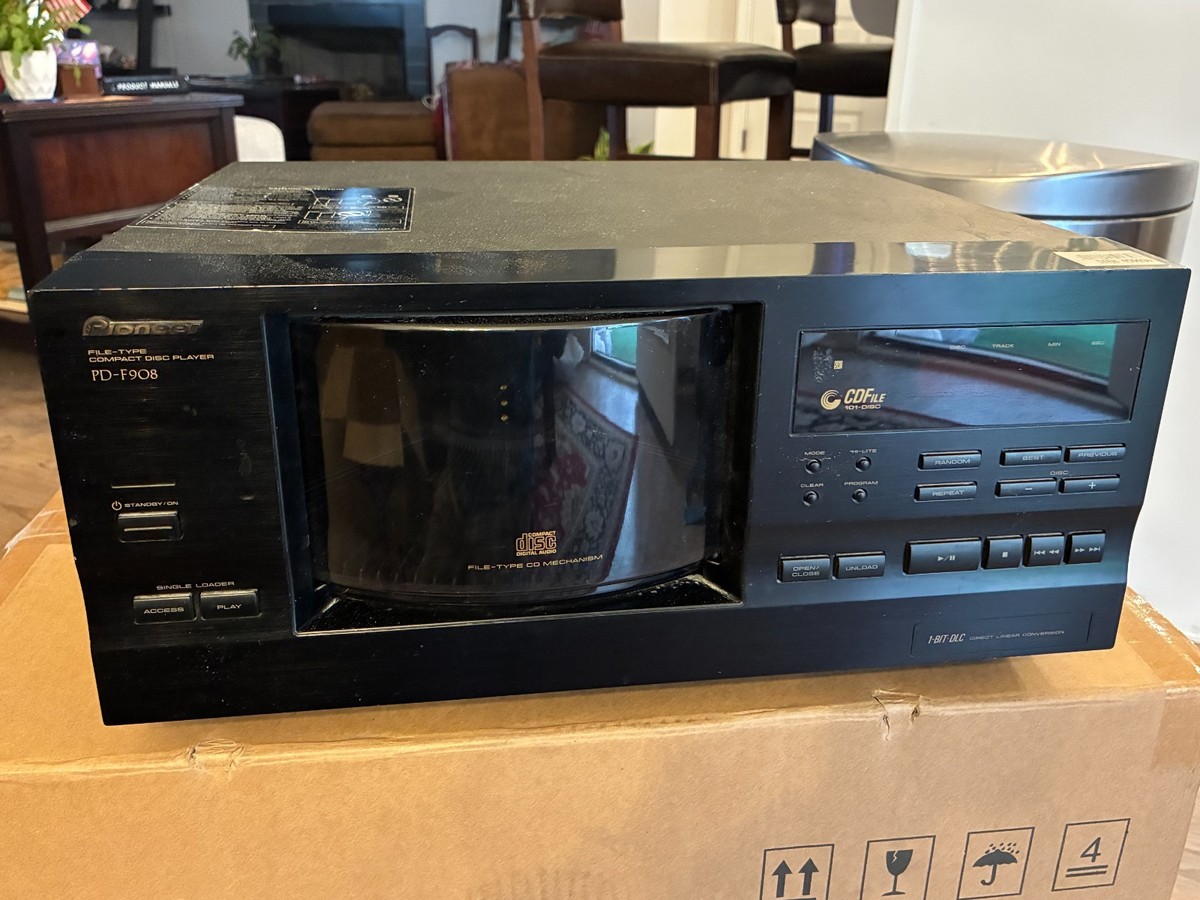 Pioneer PD-F908 101-Disc CD Changer - No Remote | eBay
