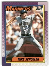 1990 Topps #681 Mike Schooler | Seattle Mariners