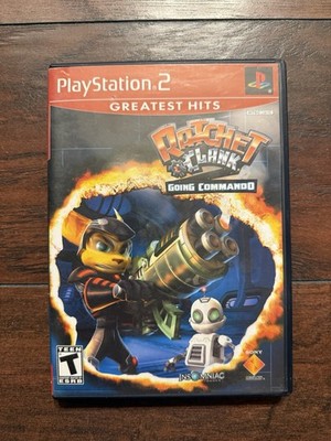 Ratchet & Clank Going Commando (Sony PlayStation 2, 2003) PS2 No Manual