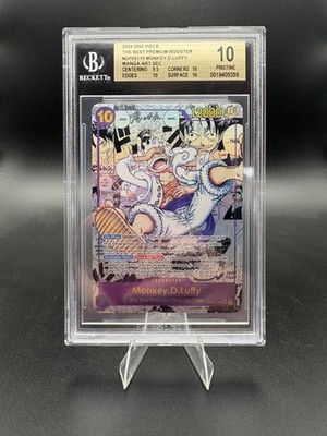 2024 One Piece PRB01 Monkey D. Luffy GEAR 5 Manga (OP05-119) BGS 10  PRISTINE | eBay