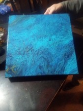 House Of Masks Acrylic Pour