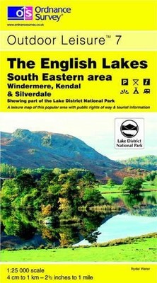 The English Lakes: South Eastern Area (Outdoor Lei by Ordnance Survey 0319260828