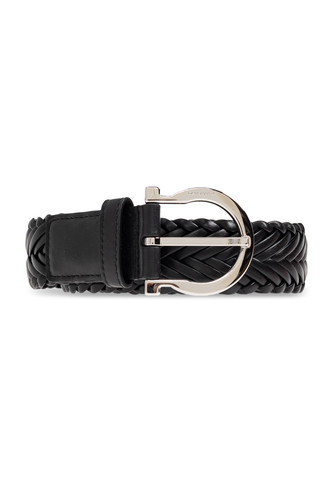 FERRAGAMO Sized Nero Leather Belt New & Authentic