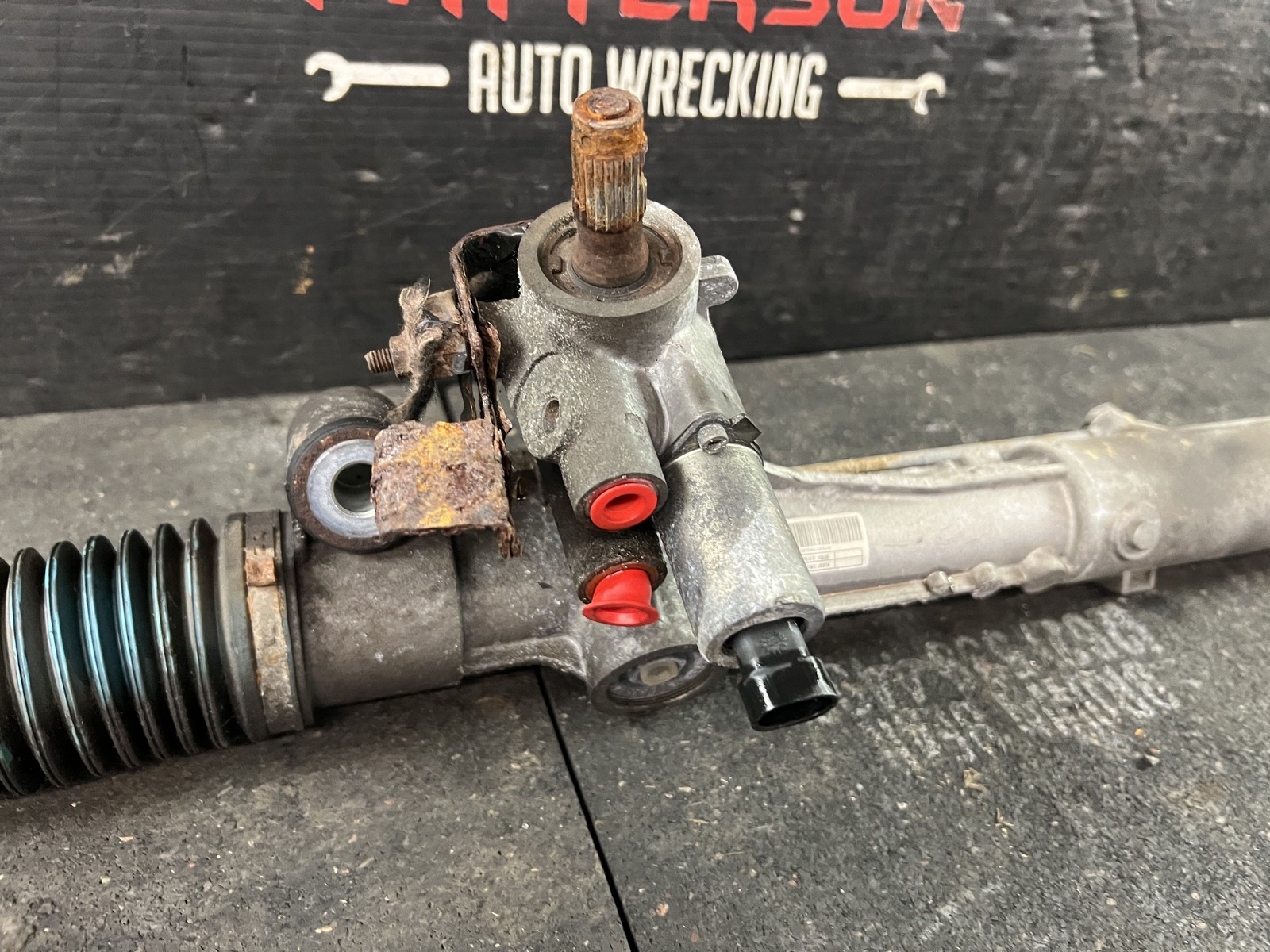 14-17 MASERATI GHIBLI POWER STEERING GEAR RACK & PINION ID 06700039560