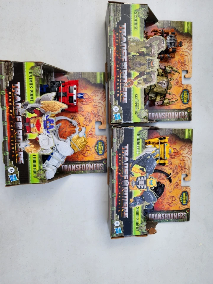 变形金刚 RODB Beast Alliance Optimus Prime、Bumblebee、Scourge — 第 2/4 张图片