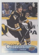 2016-17 Upper Deck UD Canvas Retired Stars Mario Lemieux #C243 HOF 0o5t