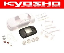 NEW Kyosho MZN197 NISSAN GT-R NISMO R33 WhiteBodySet w/Wheel Mini-Z