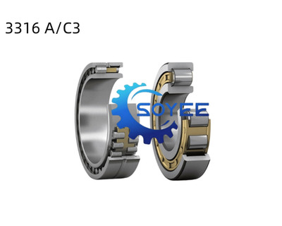 1PC NEW SKF 3316 A/C3 double row angular contact ball bearing  Fast shipment