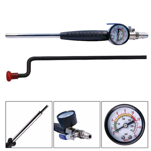 Reifenfüllerstange Mit Manometer Air Chuck Für LKW Motorrad RV - Picture 6 of 7