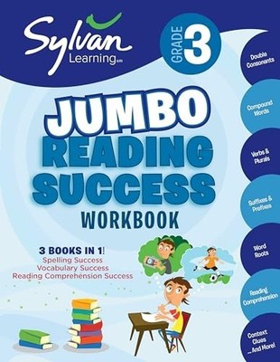 3rd Grade Jumbo Reading Success Workb... by Sylvan Learning Paperback / softback
