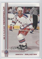 2000-01 ITG Be A Player Memorabilia Ruby 171/200 Manny Malhotra #160 2a8