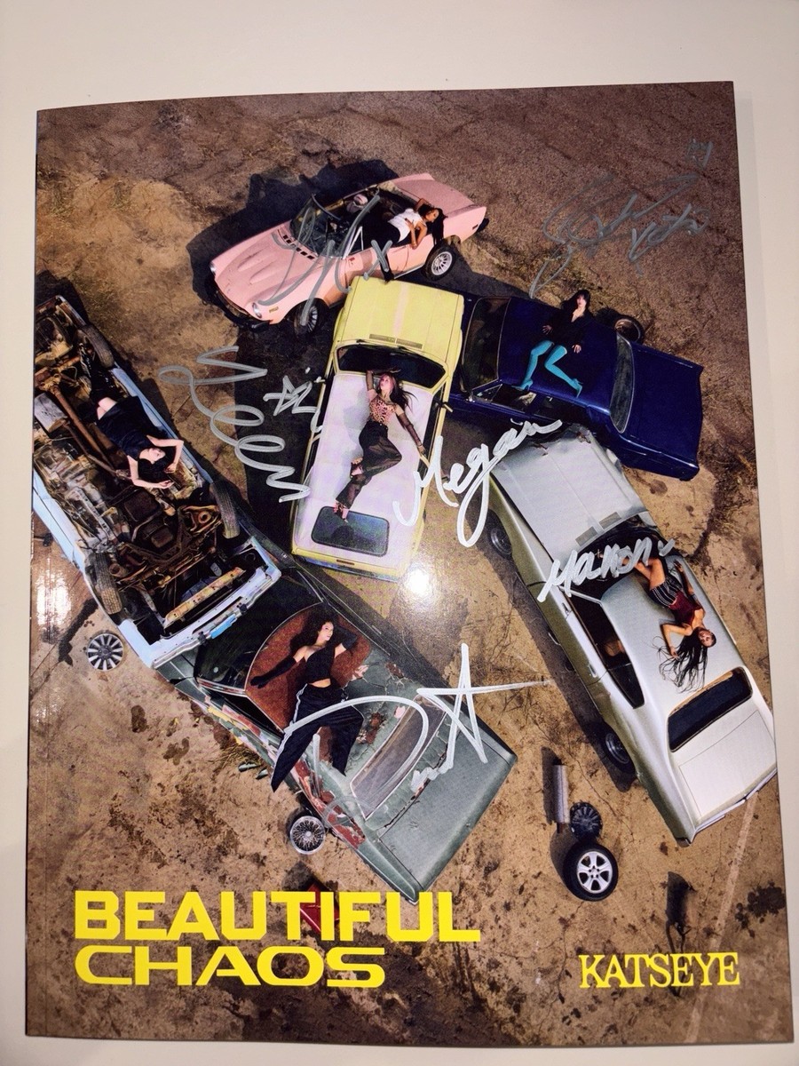 KATSEYE [BEAUTIFUL CHAOS] All Member Autographed Signed Album | eBay