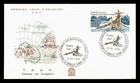 DR WHO 1978 FRENCH ANTARCTIC FSAT FDC NAVIGATOR CACHET HOBART 1.00 w29411