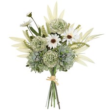 Green Artificial Silk Flowers Bouquet for Home Decor Wedding Centerpieces