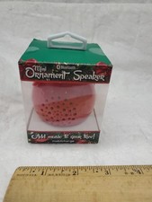 Mini Ornament Red Bluetooth speaker Christmas Tree Decoration Mobilcharge