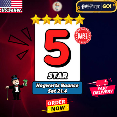 Set 21.4 - 5  Hogwarts Bounce  Monopoly.Go Cheapest Price Fast 24/7
