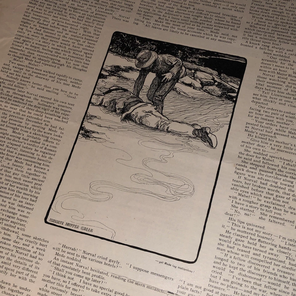 The Saturday Evening Post March 16 1901 Magazine Sailors Log Robley D Evans/WH2 - Image 4 of 4