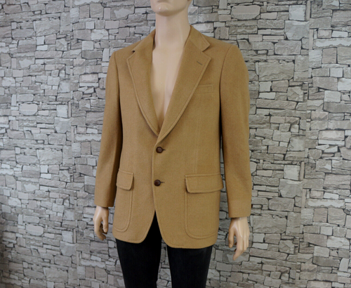 BARRISTER HERREN KAMELHAAR FEST FREIZEIT SAKKO JACKETT HORNKNÖPFE CAMEL 50 - Bild 2 von 10