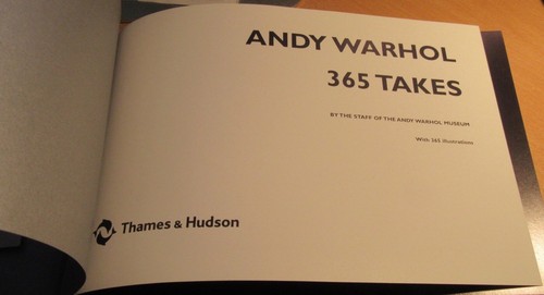 Andy Warhol 365 Takes. 365 illustrations 1st 2004 HbDj. UNread in MELB - Picture 5 of 12