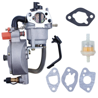 Carburetor Dual Fuel Filter Kit For Honda Engine Motor CNG LPG GX160 5.5HP GX200