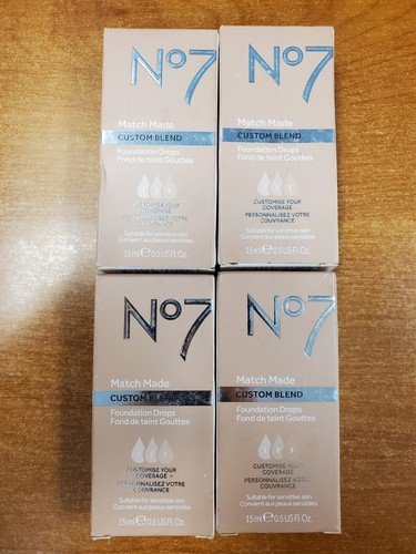 2/3/4 Pack: No7 Match Made Foundation Drops - 0.5oz - *CHOOSE SHADE* - 第 20/31 張圖片