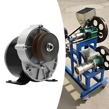 DC Brushed Motor Gear Reduction Electric Motor Gear Motor w/ Belt Pulley 2750rpm