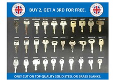 PLANT KEYS 1051 92274 BO6 787 14607 10FS LU3 KUBOTA KOMATSU DOOSAN TOYOTA ETC